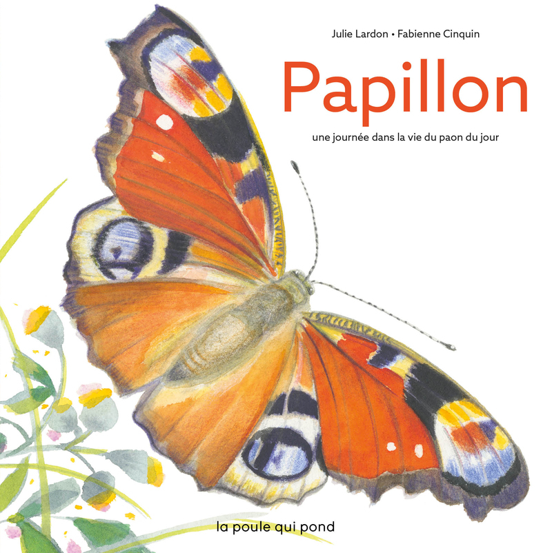 [9782493290915] Papillon : une journee dans la vie d'un paon du jour