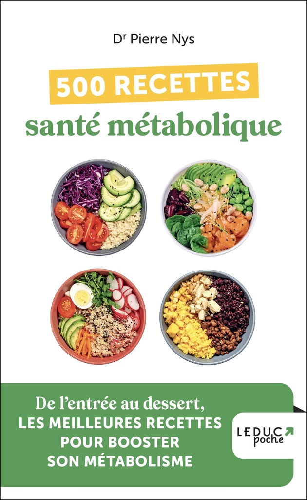 [9791028538118] 500 recettes santé métabolique