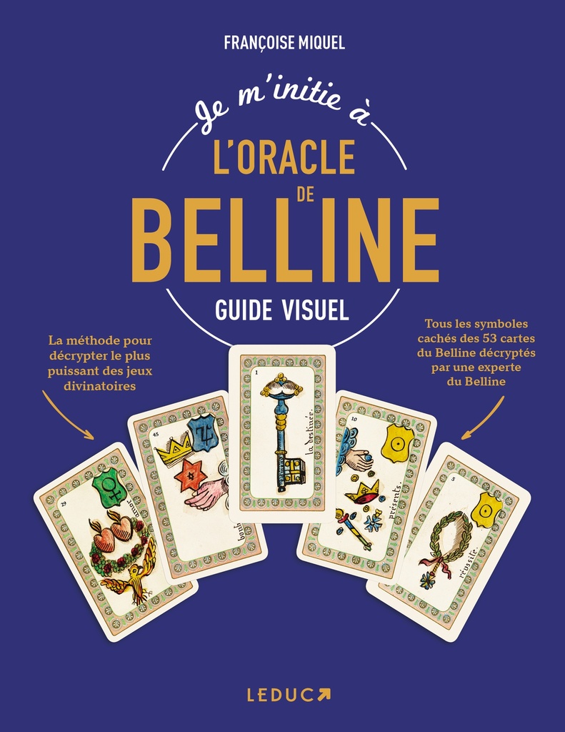 [9791028538217] Je m’initie à l'Oracle de Belline - Guide visuel