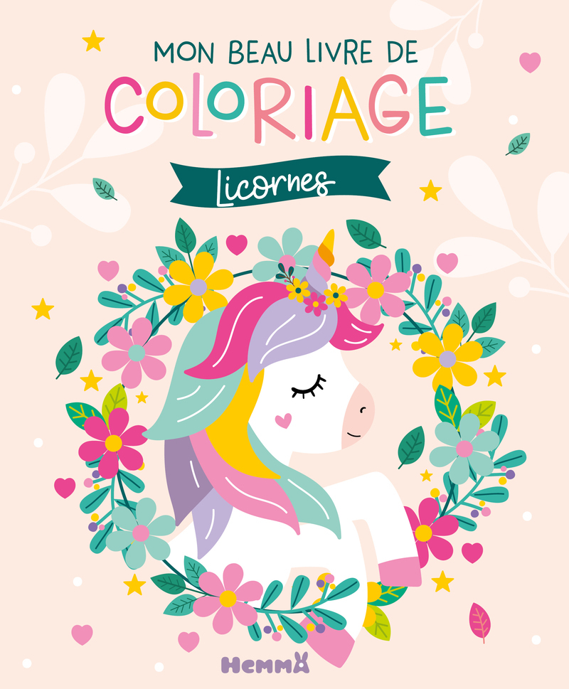 [9782508063596] Mon beau livre de coloriage licornes