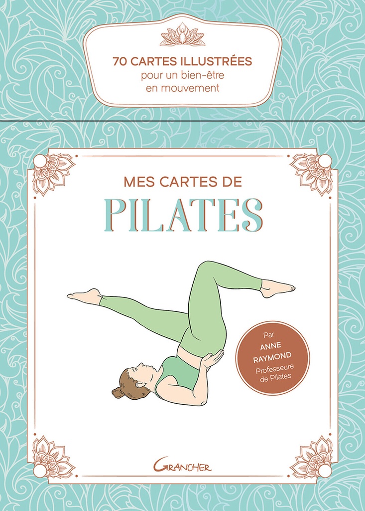 [9782733916131] Mes cartes de pilates - 70 cartes illustrées pour un bien-être en mouvement - Coffret