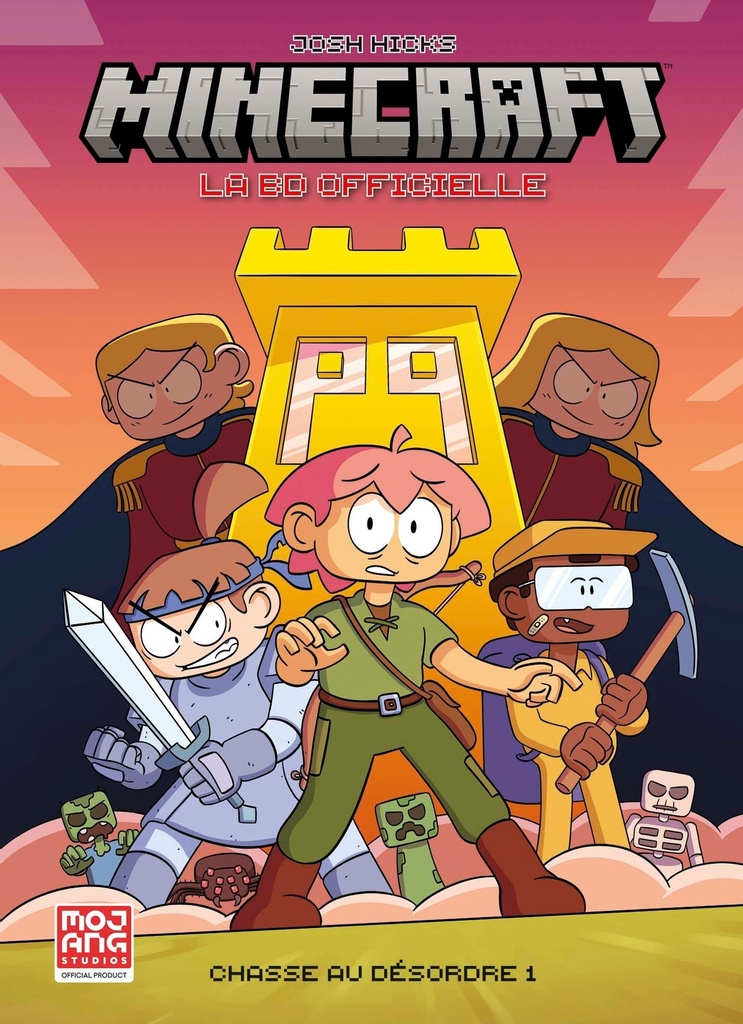 Minecraft la BD officielle T01 :  Chasse au désordre
