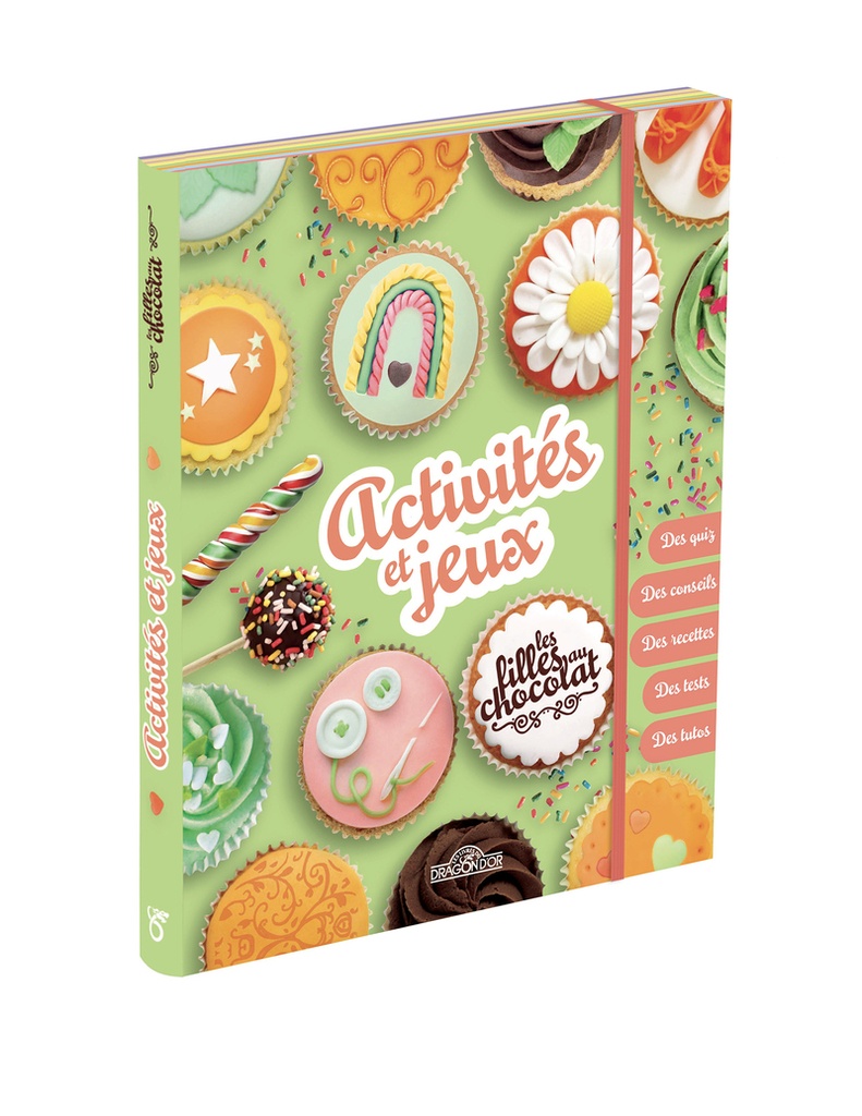 [9782821219847] Les Filles au chocolat - Activités et jeux