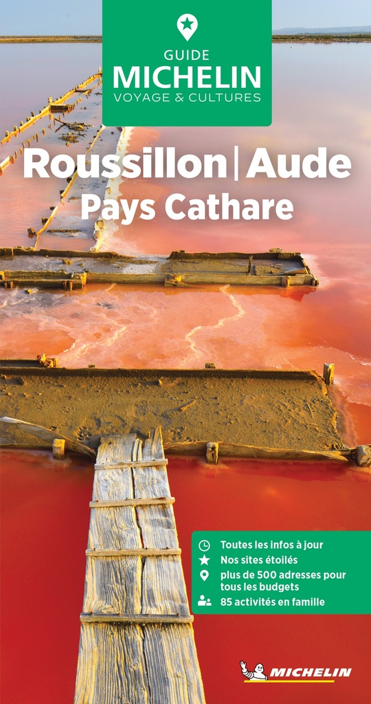 ROUSSILLON AUDE PAYS CATHARE GUIDE VERT
