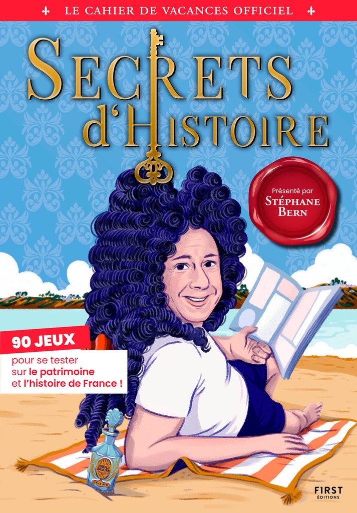 [9782412108291] Le Cahier de vacances officiel Secrets d'Histoire 2026 - 90 jeux pour se tester sur le patrimoine et l'histoire de France !