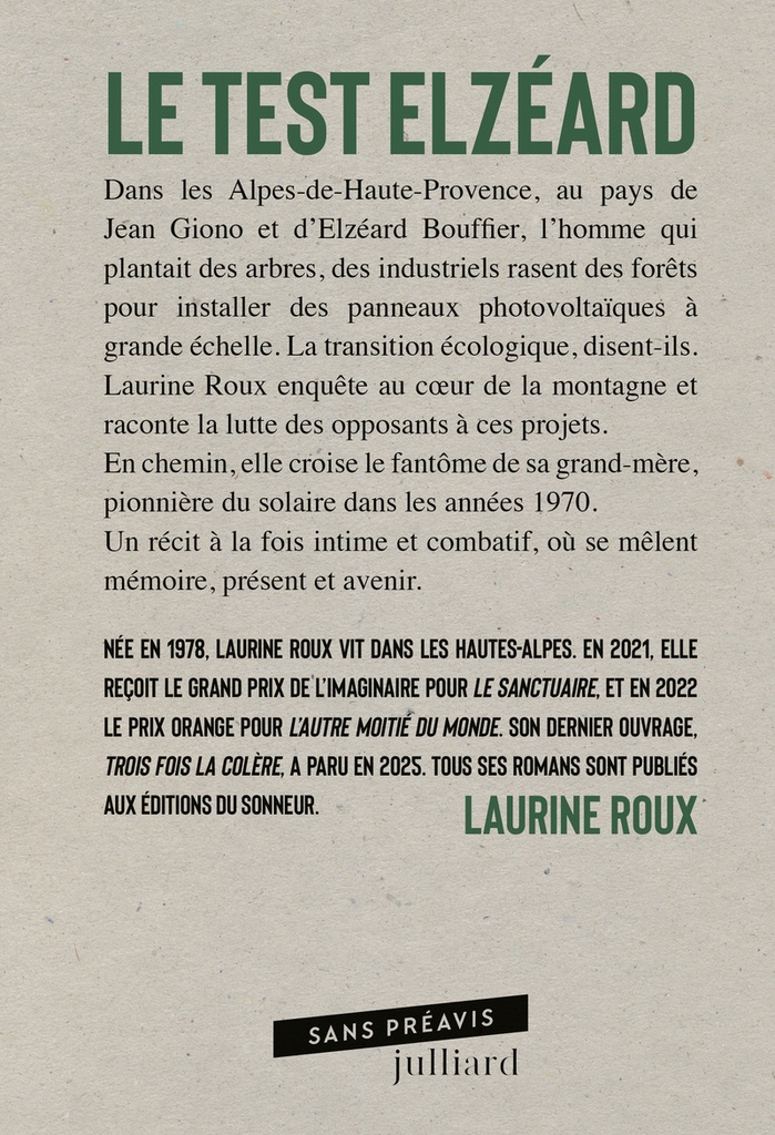Le Test Elzéard