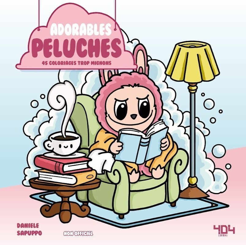 [9791032410868] Adorables peluches - 45 coloriages trop mignons