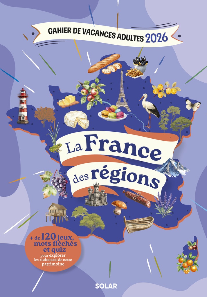 [9782263194009] Cahier de vacances adultes 2026 - La France des régions