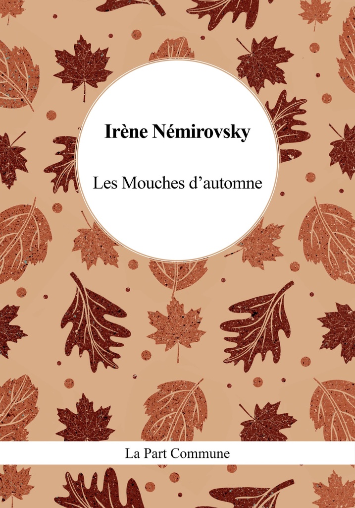 [9782844185259] Les Mouches d'Automne