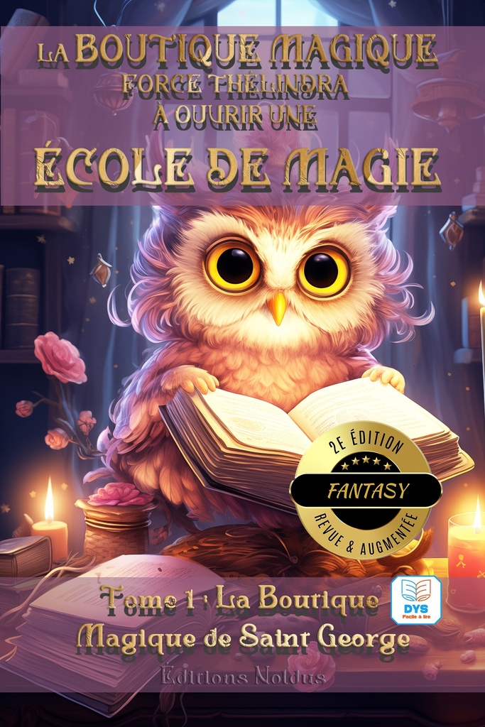 [9782931270400] LA BOUTIQUE MAGIQUE FORCE THÉLINDRA À OUVRIR UNE ÉCOLE DE MAGIE - TOME 1 2e édition