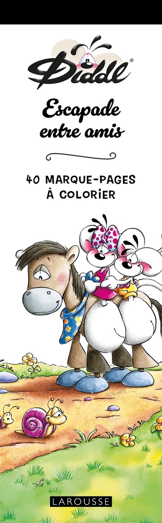 [9782036070844] 40 Marque-Pages Diddl Escapade entre amis