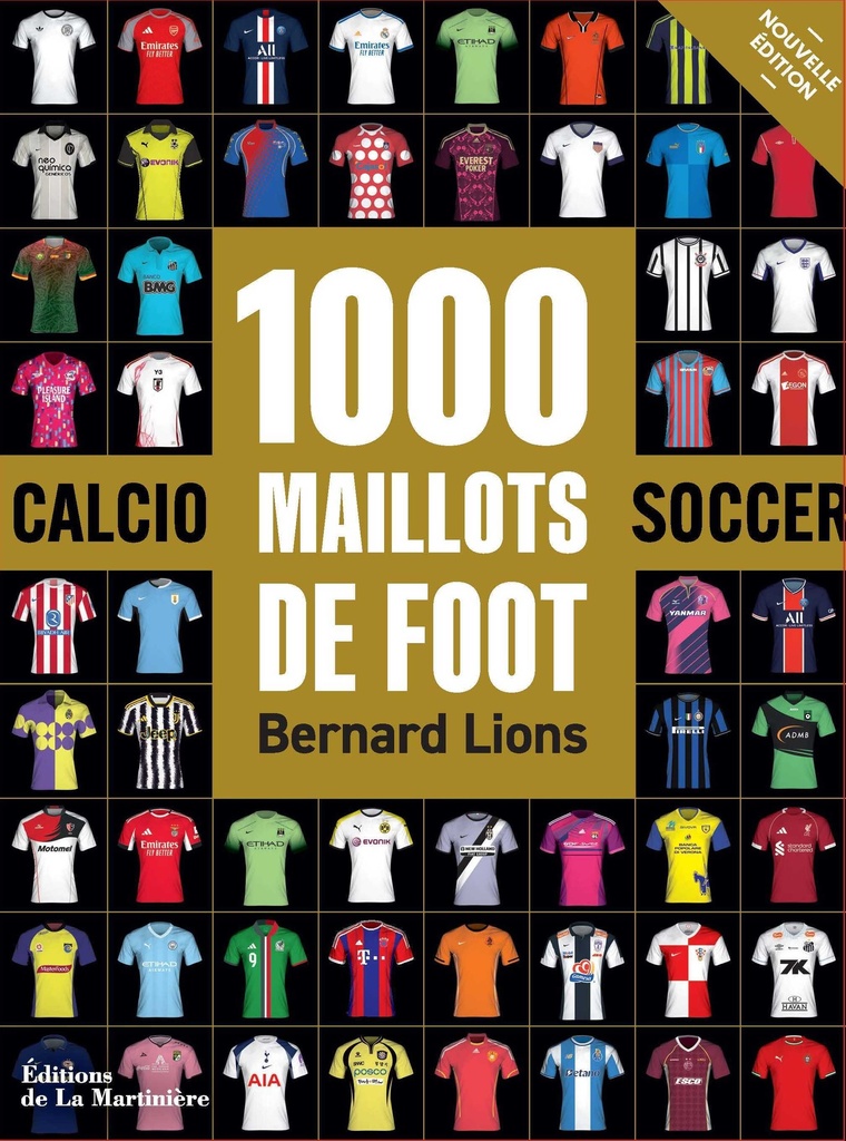 [9791040126195] 1000 maillots de foot
