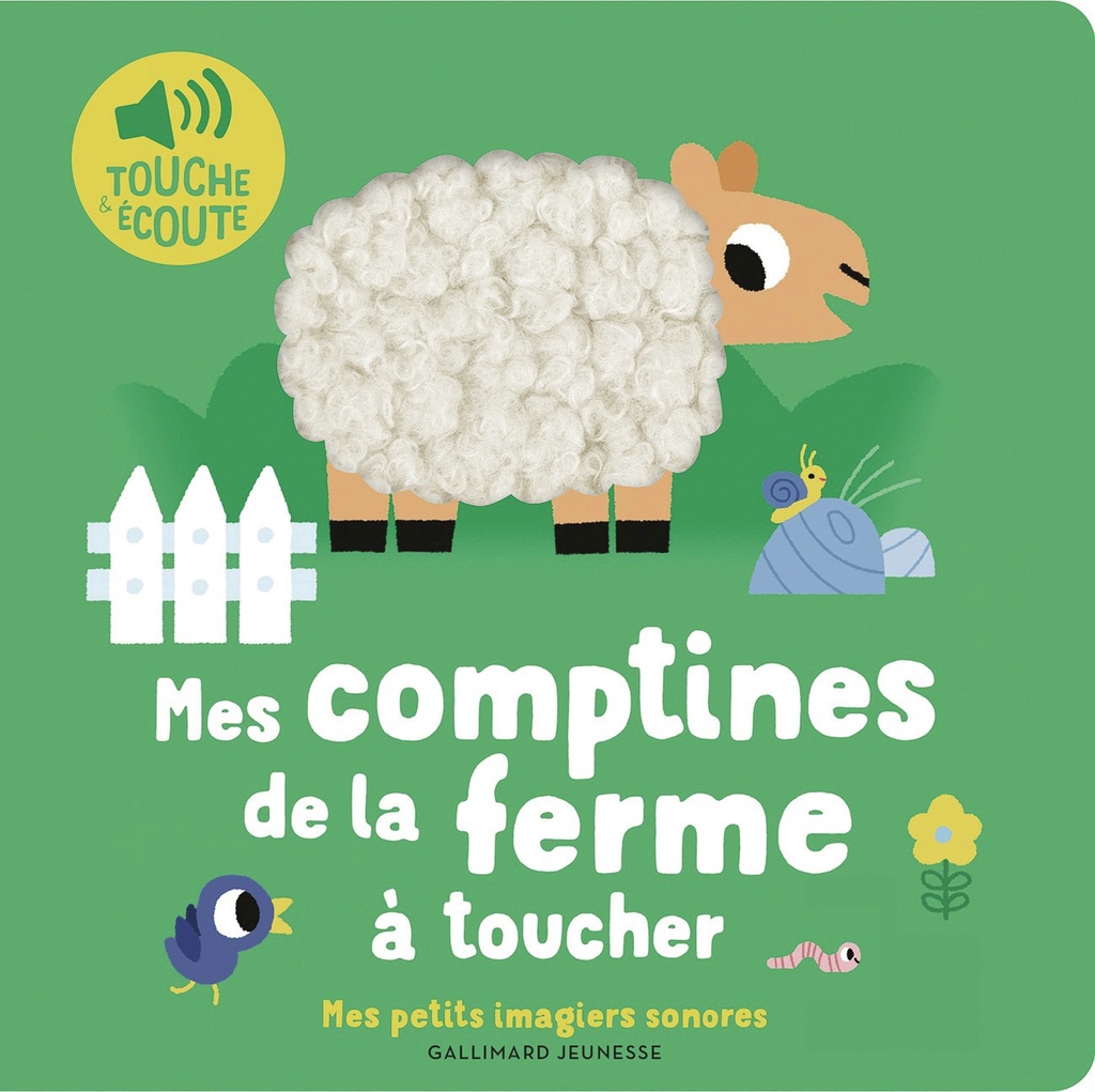 Mes comptines de la ferme à toucher