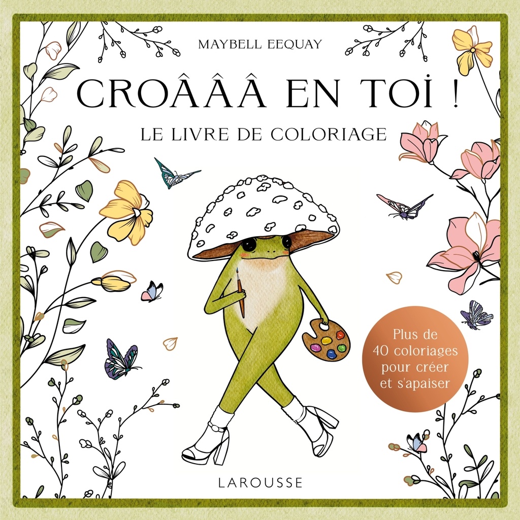 Croâââ en toi - coloriage