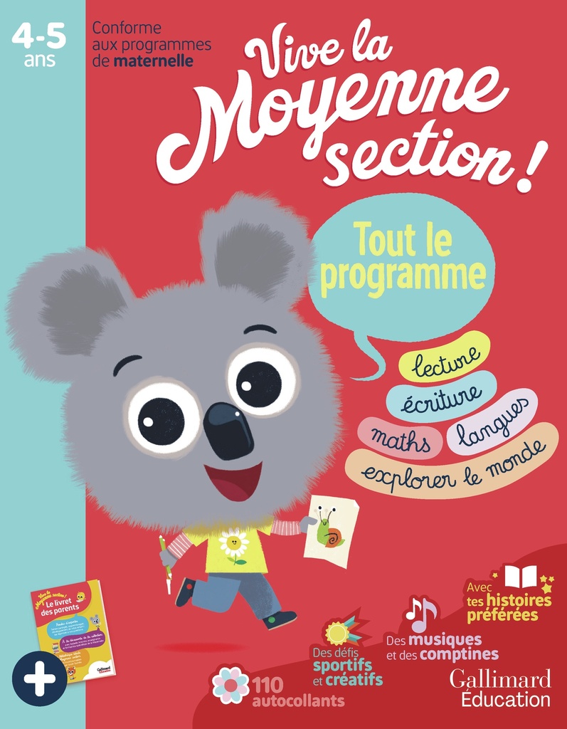 [9782073152732] Vive la moyenne section !
