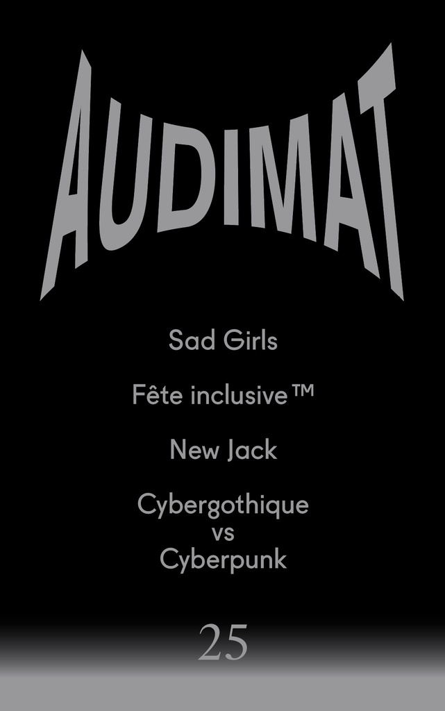 [9782494086166] AUDIMAT 25
