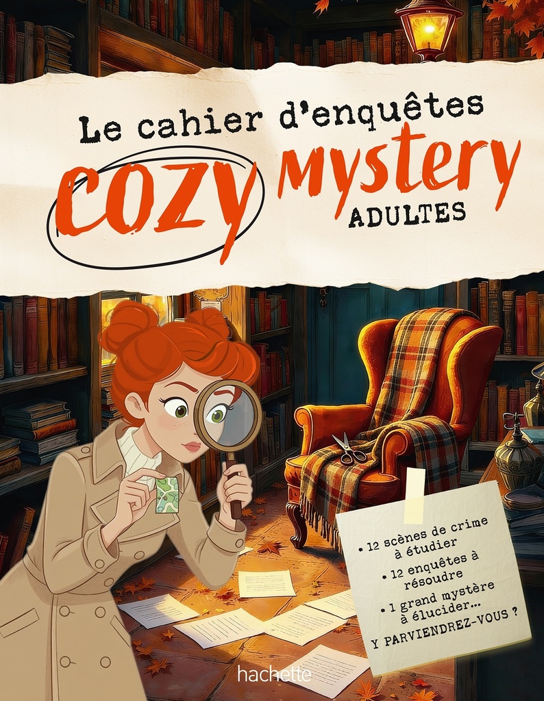 [9782017295235] Le cahier d'enquêtes Cozy Mystery Adultes