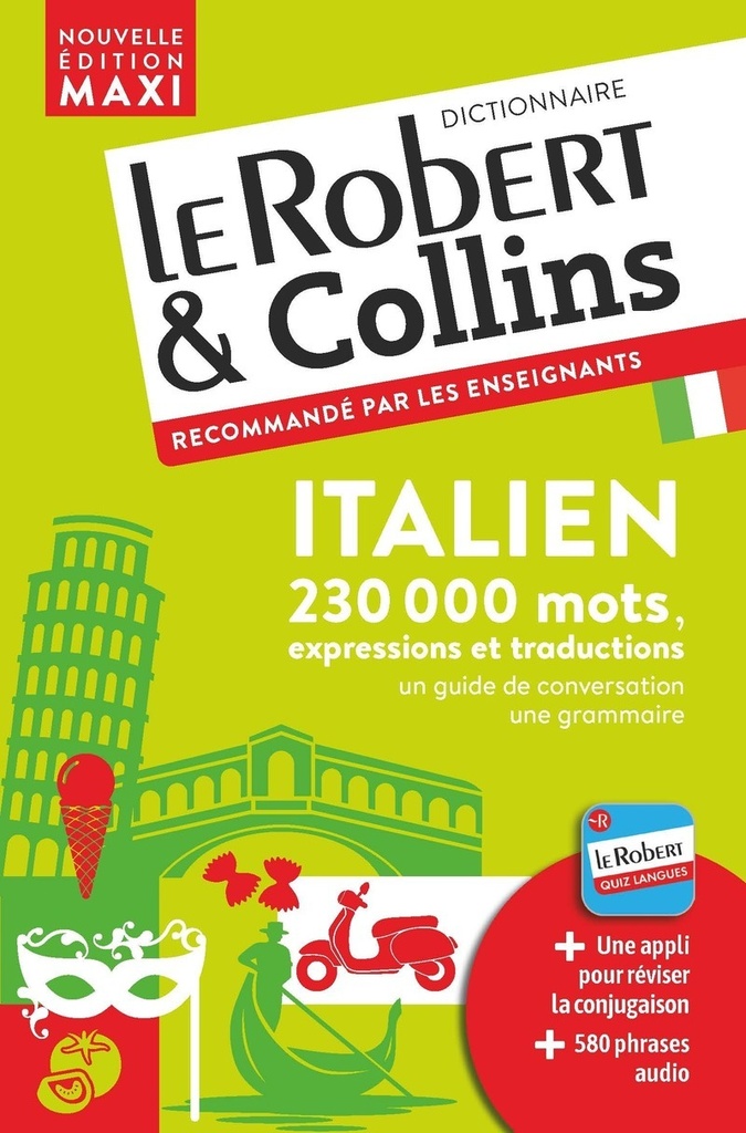 [9782321021346] Le Robert & Collins Maxi Italien - nouvelle édition