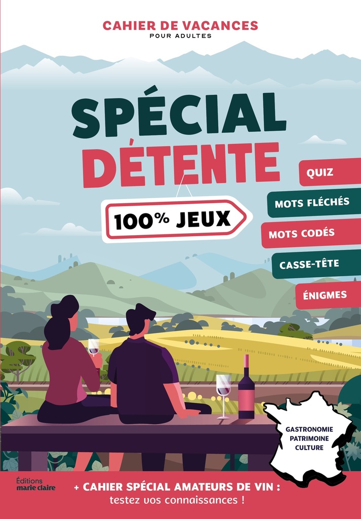 [9791032312407] Cahier de vacances Spécial Détente 100% jeux