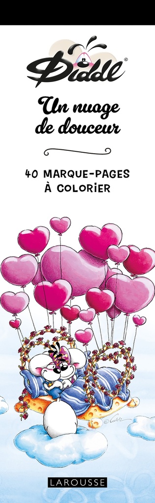 [9782036070837] 40 Marque-Pages Diddl Un nuage de douceur