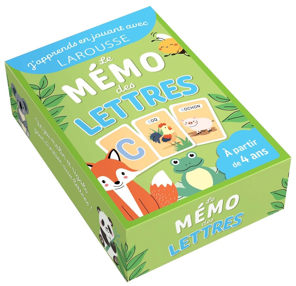 [9782036087217] Le Mémo des lettres - J'apprends en jouant avec Larousse
