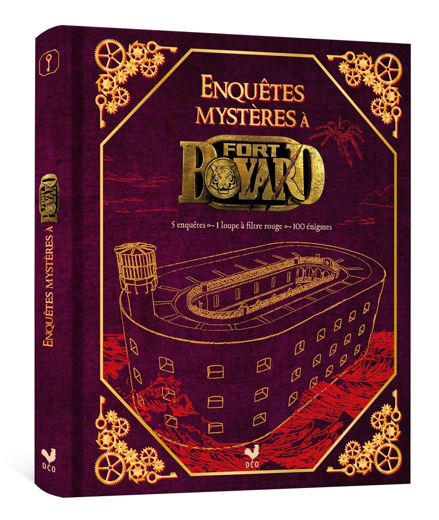 [9782017359166] Enquêtes mystères à Fort Boyard - avec filtre rouge