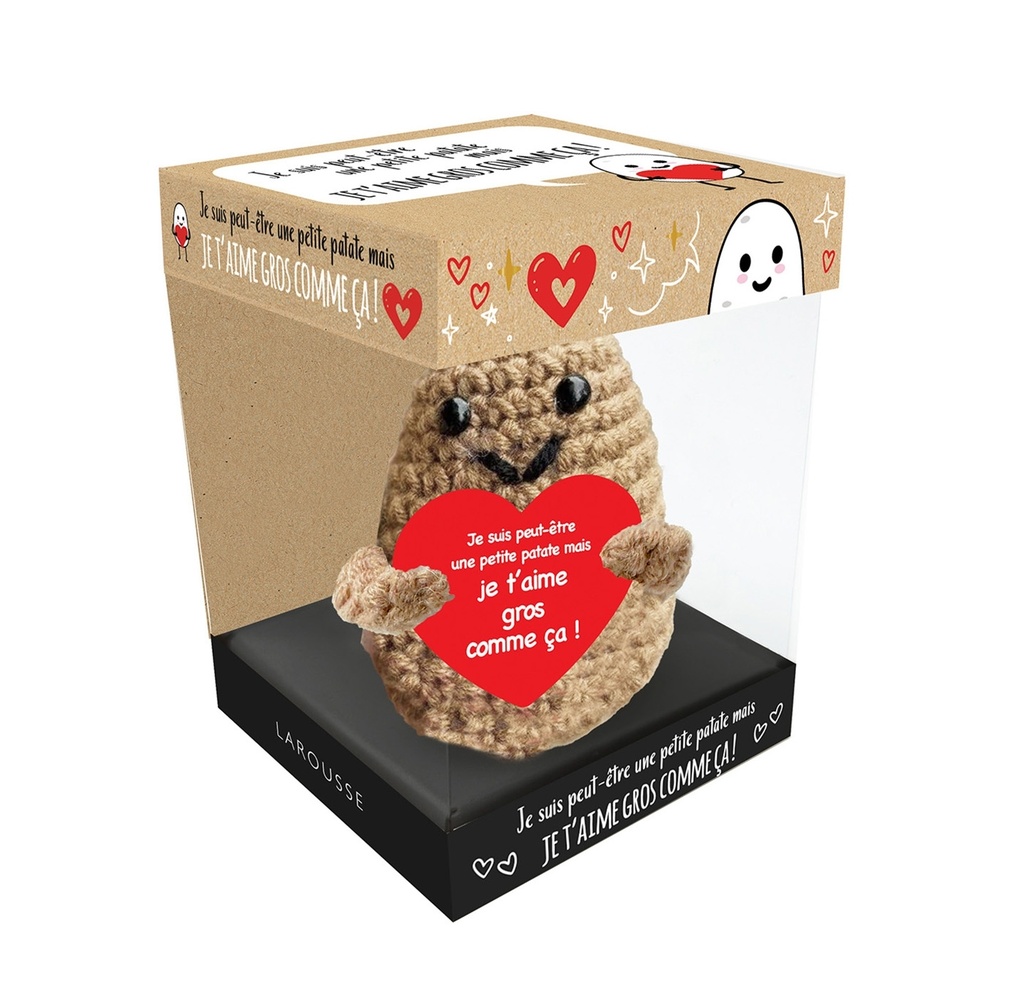 Je suis peut-être une petite patate mais je t'aime gros comme ça !