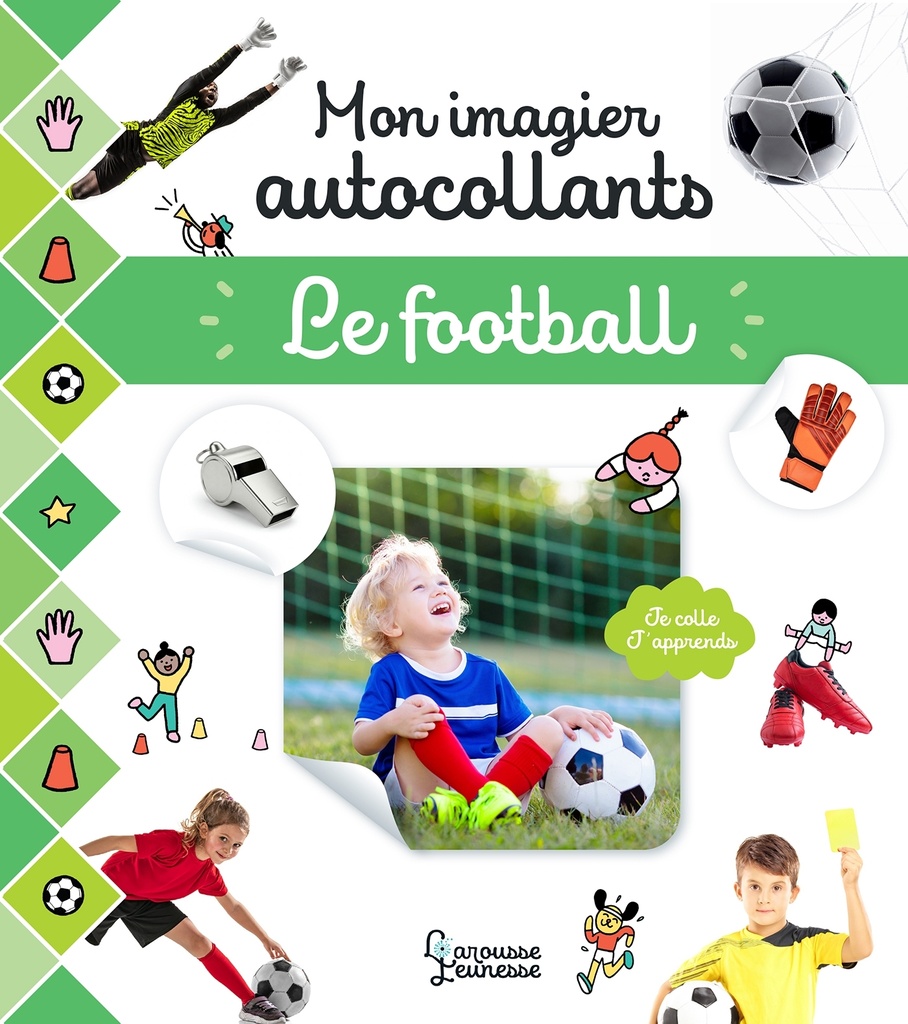 [9782036086289] Mon imagier autocollants - Le foot