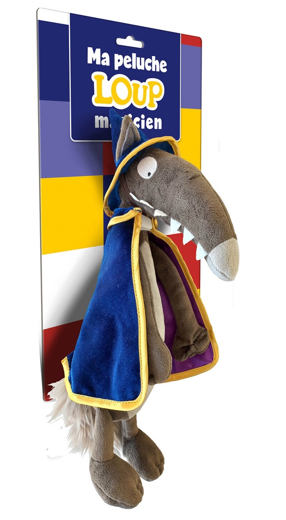 [9791039575003] Ma peluche de loup magicien