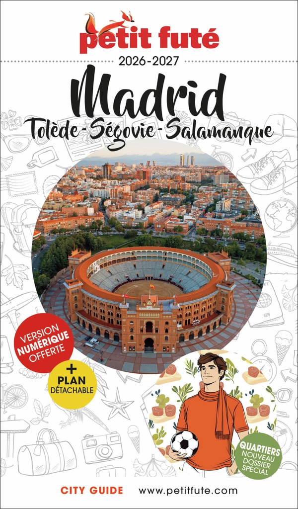 [9782305134826] Guide Madrid 2026 Petit Futé: Tolède - Ségovie - Salamanque