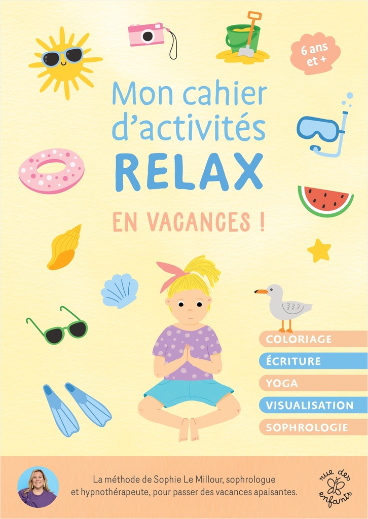[9782351814703] Mon cahier d'activités relax - En vacances !