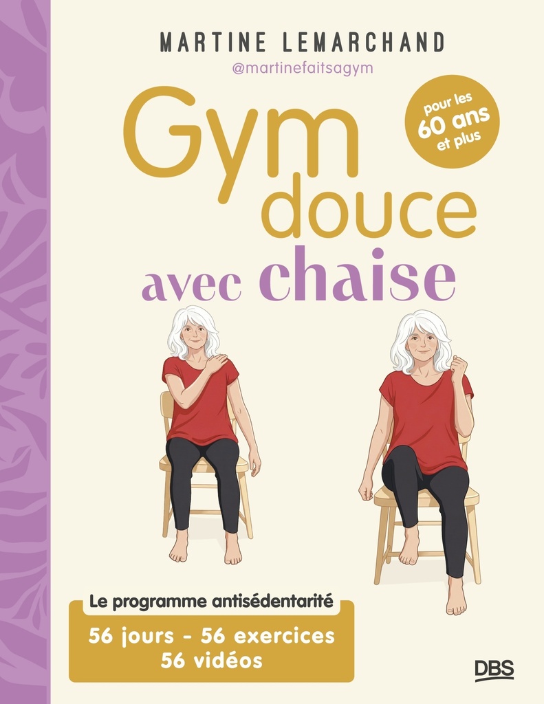 [9782807371675] Gym douce avec chaise pour les 60 ans et plus