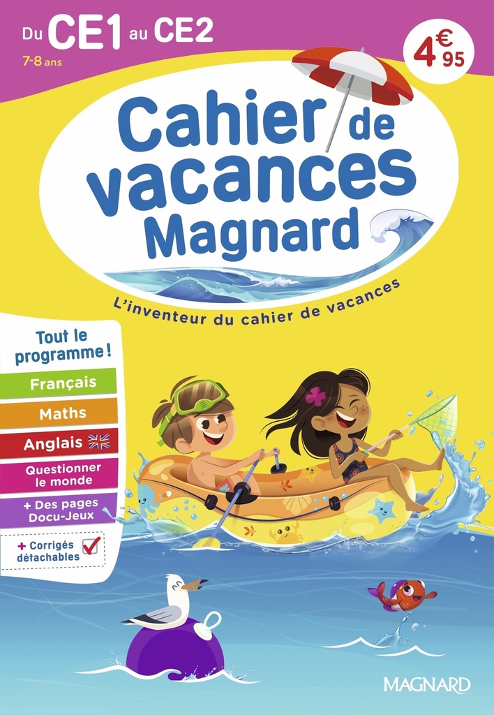 [9782210784475] Cahier de vacances 2026, du CE1 vers le CE2 7-8 ans