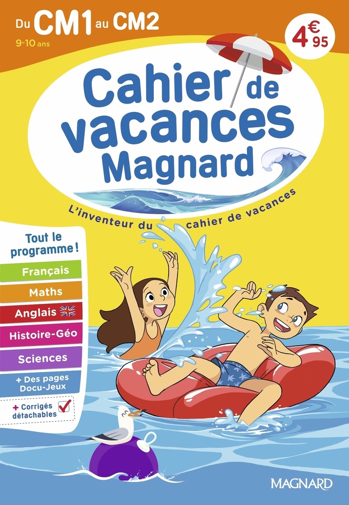[9782210784499] Cahier de vacances 2026, du CM1 vers le CM2 9-10 ans