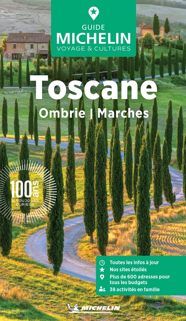 TOSCANE OMBRIE MARCHES GUIDE VERT
