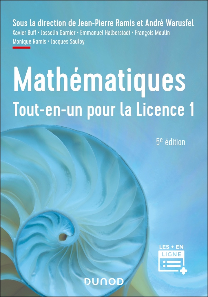 [9782100888627] Mathématiques Tout-en-un pour la Licence 1 - 5e éd