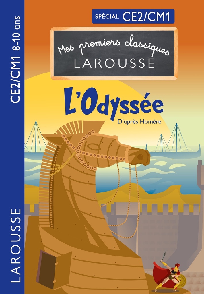 [9782036095106] Mes Premiers Classiques Larousse - L'Odyssée - CE2/CM1
