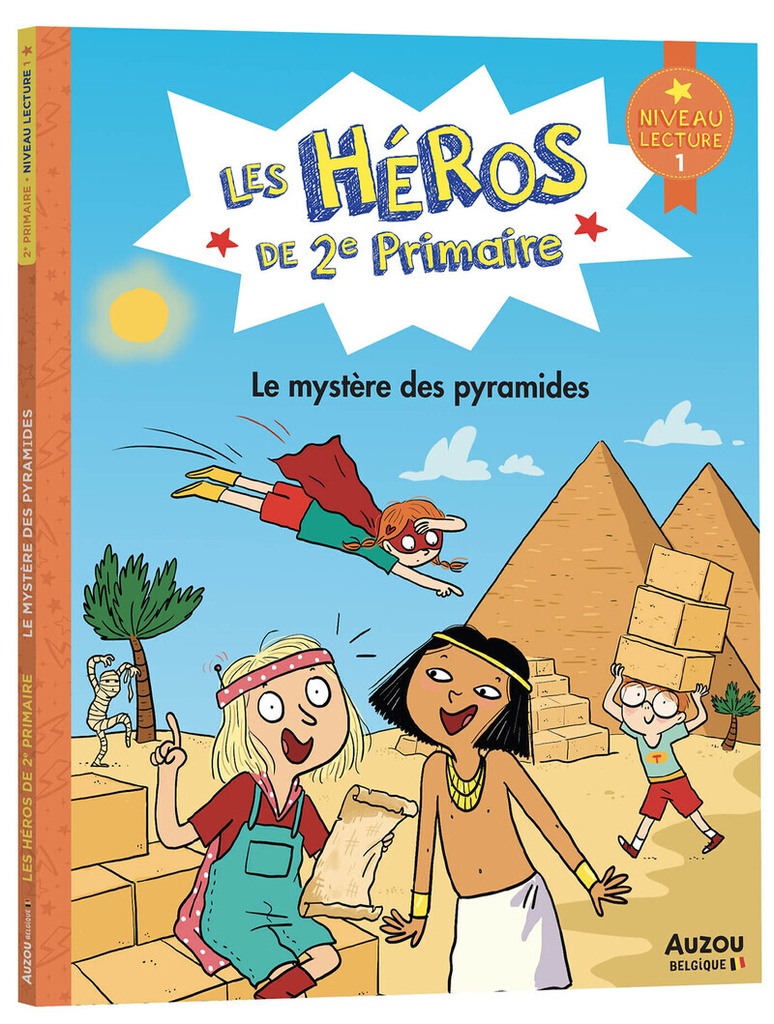 [9791039559782] Les héros de 2e primaire - niveau 1 - le mystère des pyramides