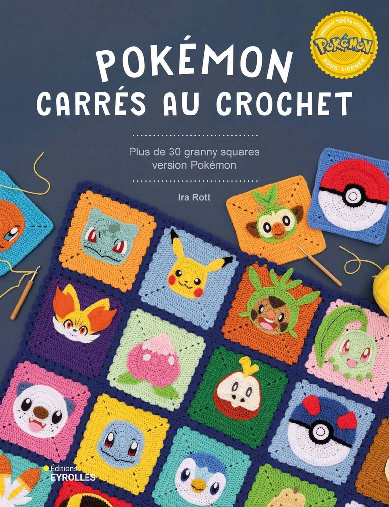 [9782416024320] Pokémon Carrés au crochet