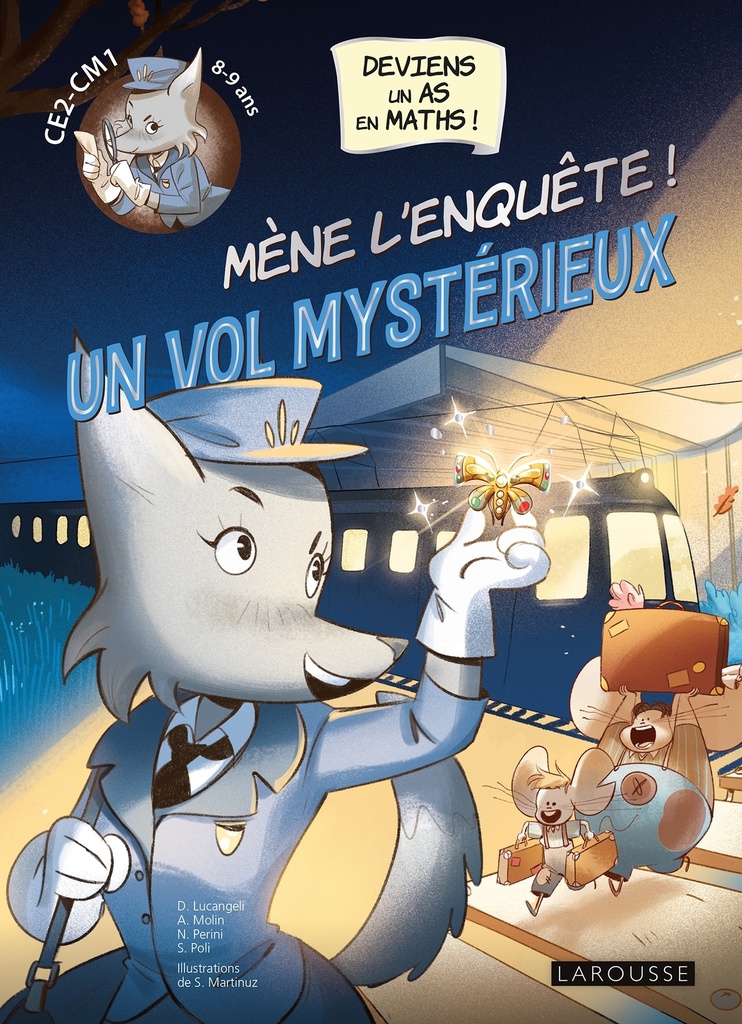 [9782036091214] Mène l'enquête ! Un vol mystérieux - CE2/CM1
