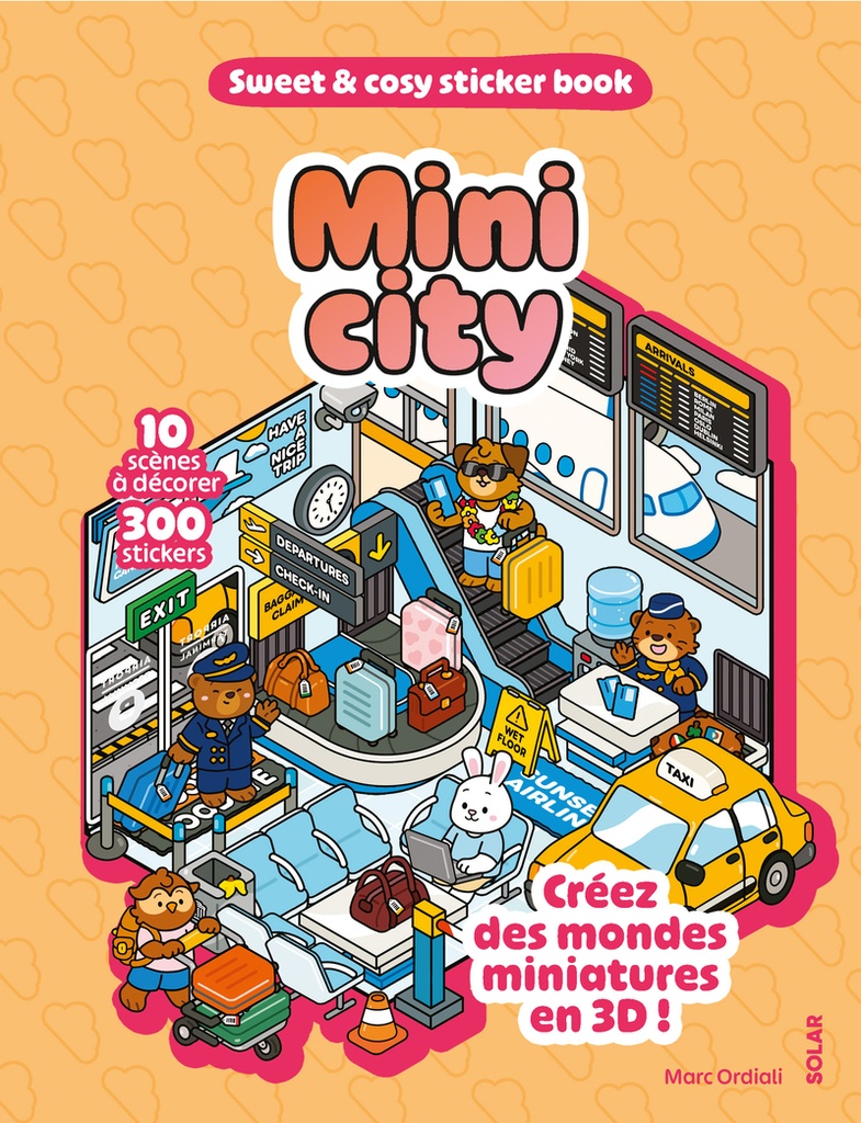 Mini cities - Sweet and cosy stickers book