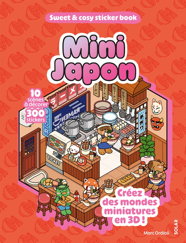 Mini Japon - Sweet and cosy stickers book