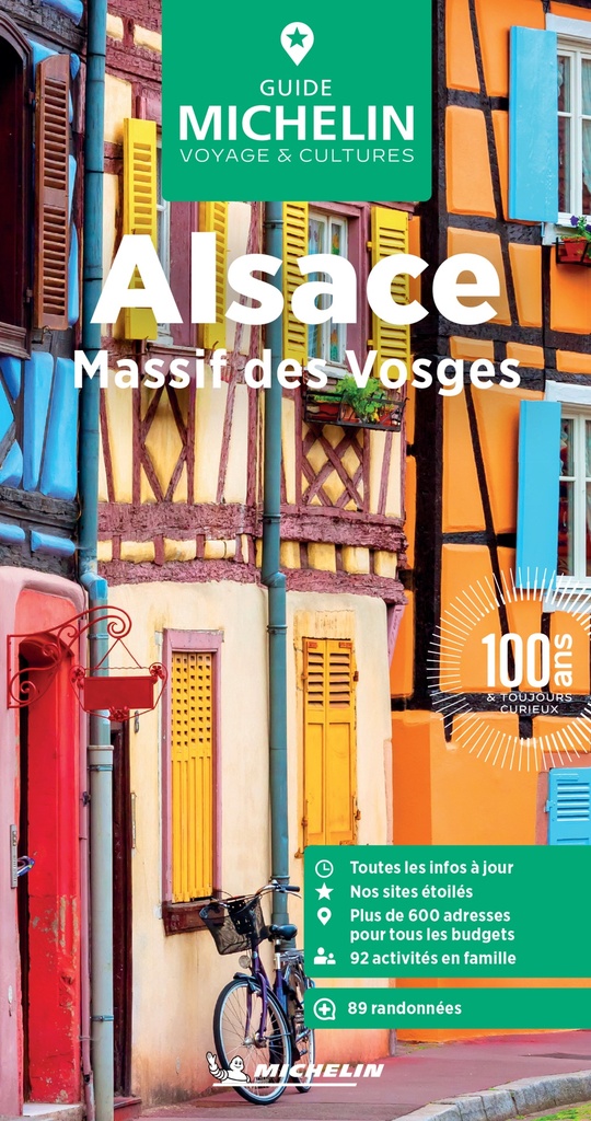 ALSACE MASSIF DES VOSGES GUIDE VERT