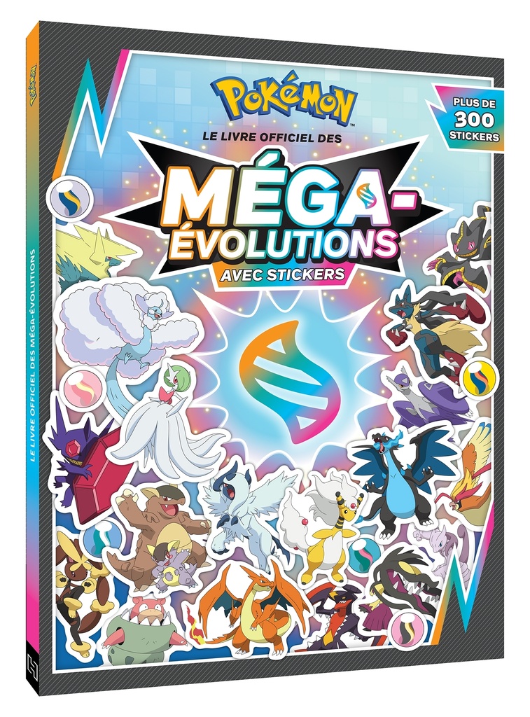 [9782017901563] Pokémon - Pokédex en stickers Pokémon Méga-Évolution