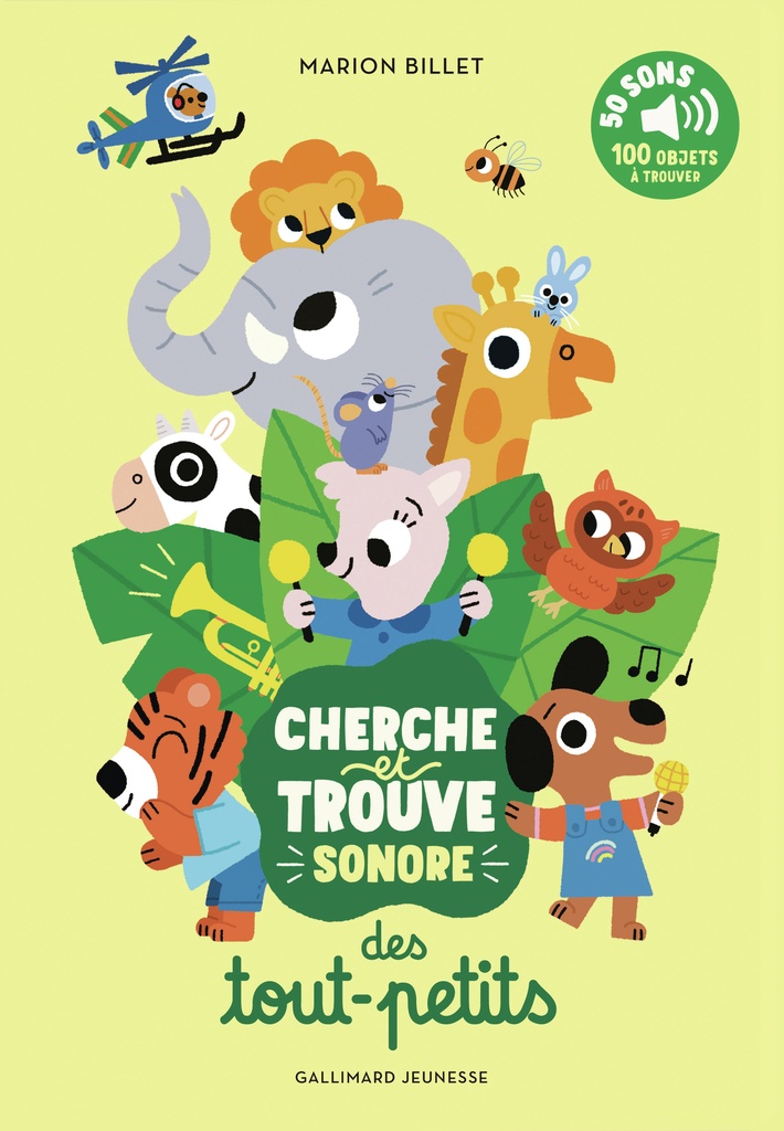 [9782075238465] Cherche et trouve sonore des tout-petits