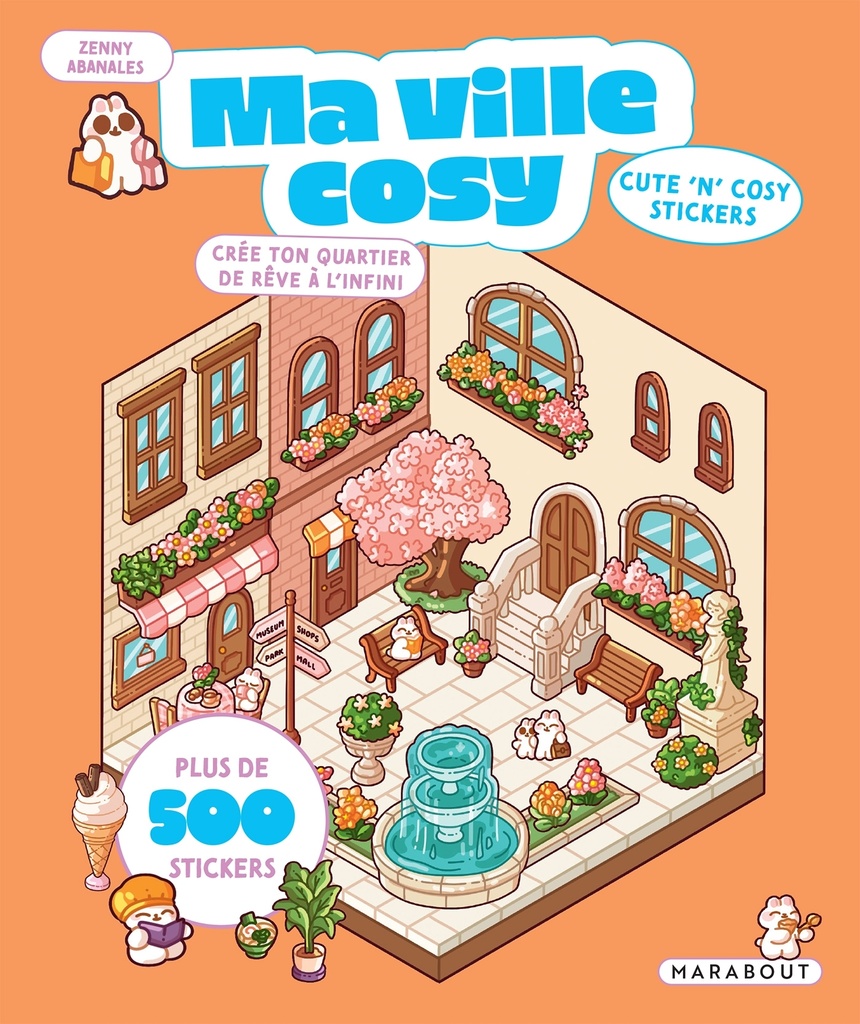 Ma ville cosy - Cute 'n' cosy stickers