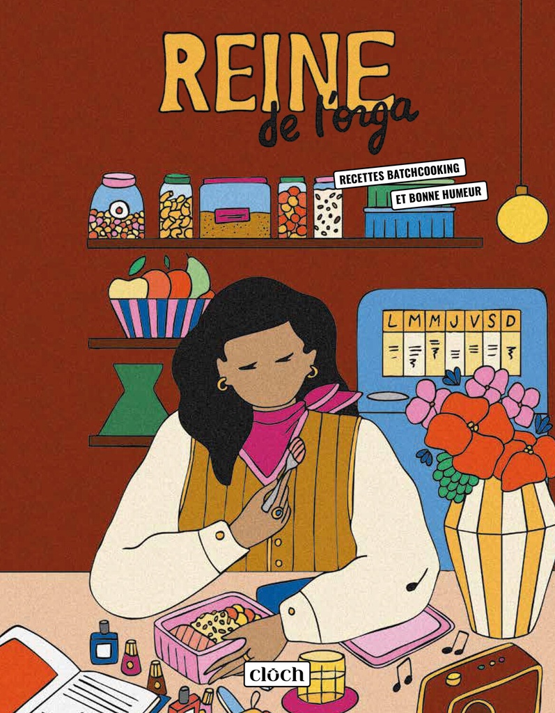 [9782488930000] Reine de l'orga - Recettes batchcooking et bonne humeur