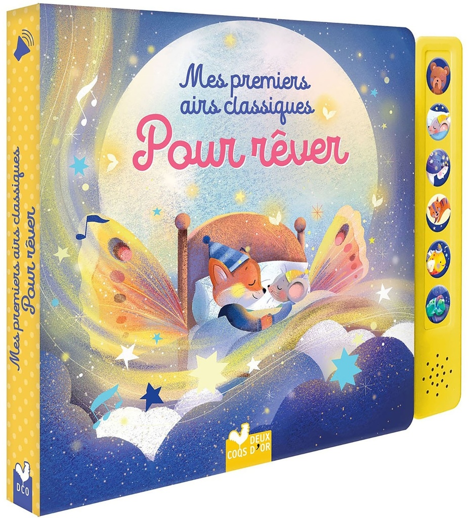Mes premiers airs classiques pour rêver - livre sonore avec boitier