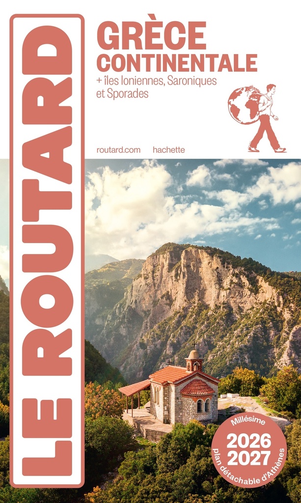 Guide du Routard Grèce continentale 2026/27