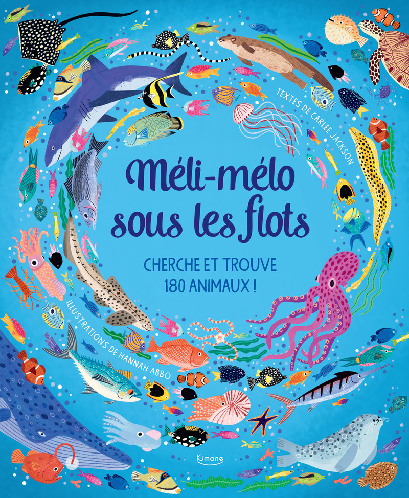 [9782383225164] Méli-mélo sous les flots - Cherche et trouve 180 animaux !